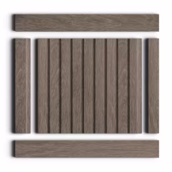 Финишный молдинг Hiwood LF124A BR490 2700×42×12
