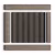 Финишный молдинг Hiwood LF1 BR490 2700×50×17