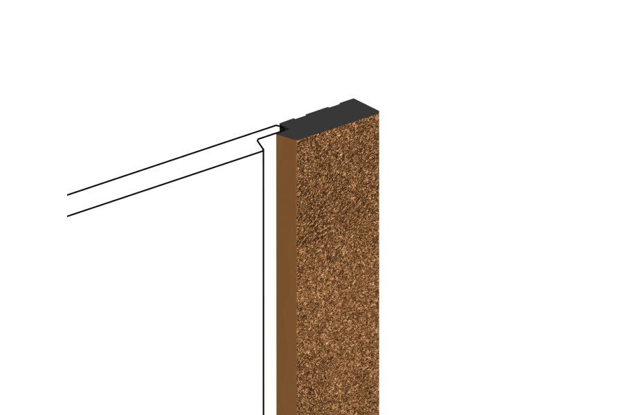 Финишный молдинг Hiwood LF124B G387 2700×31×12