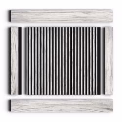 Финишный молдинг Hiwood LF124B GR24 2700×31×12
