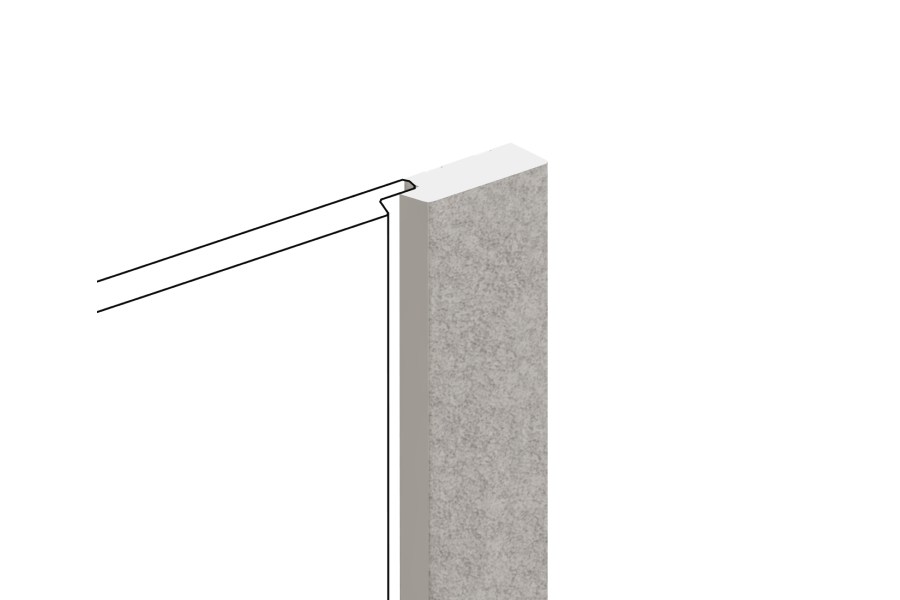 Финишный молдинг Hiwood LF124B GR5 2700×31×12