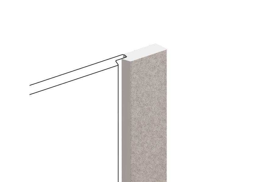 Финишный молдинг Hiwood LF124B MP5 2700×31×12