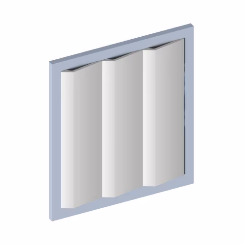 Стеновая панель из полистирола под покраску Hiwood LV141 NP 2700×116×17,5