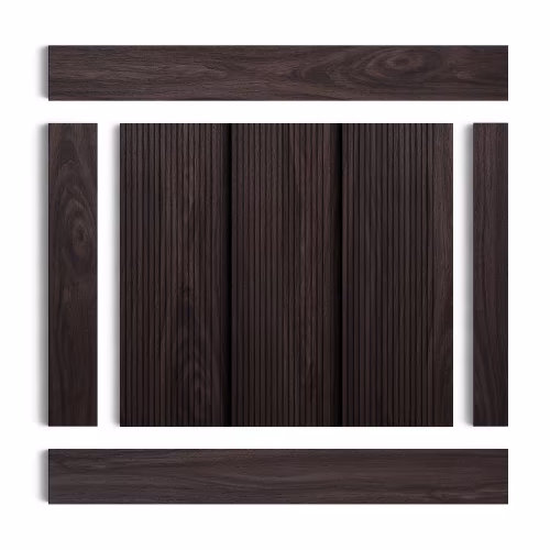 Стеновая панель из полистирола Hiwood LV127L BR395 2700×120×12