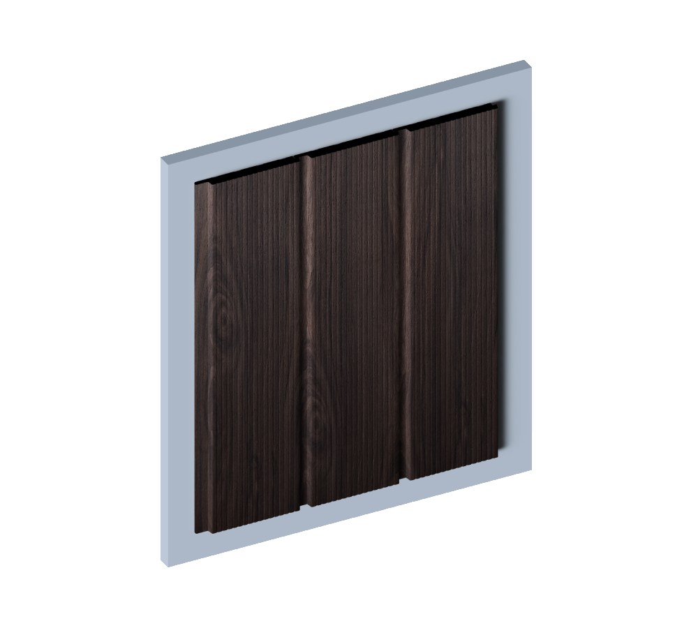 Стеновая панель из полистирола Hiwood LV127L BR395 2700×120×12