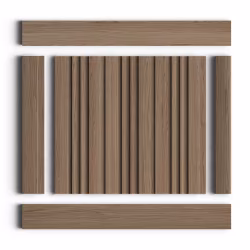 Стеновая панель из полистирола Hiwood LV121 BR417 2700×120×12