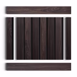Стеновая панель из полистирола Hiwood LV123 BR395K 2700×120×12