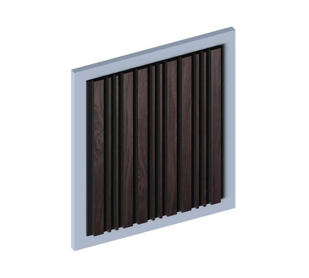 Стеновая панель из полистирола Hiwood LV123 BR395K 2700×120×12