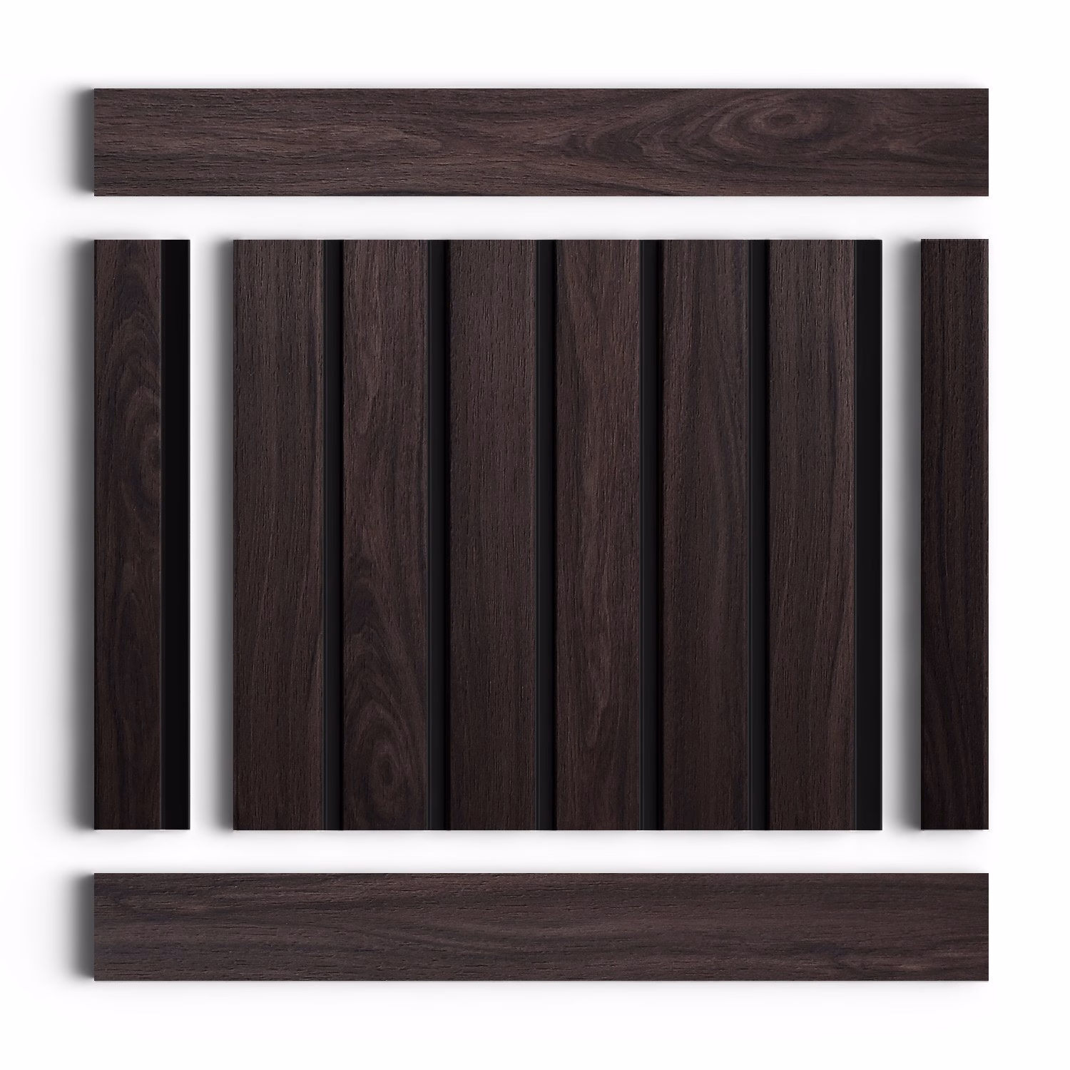 Стеновая панель из полистирола Hiwood LV123N BR395K 2700×120×12