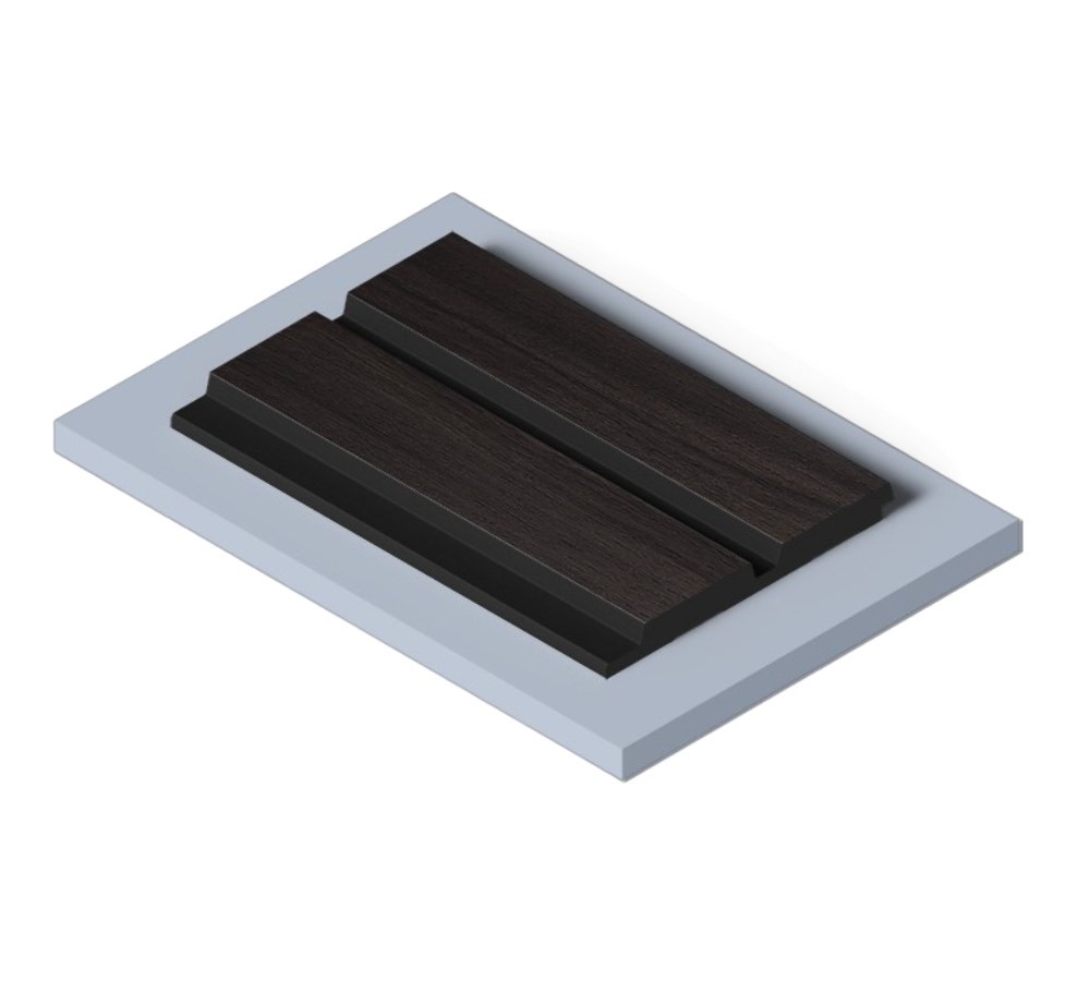 Стеновая панель из полистирола Hiwood LV123N BR395K 2700×120×12