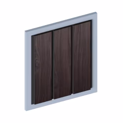 Стеновая панель из полистирола Hiwood LV127 BR395K 2700×120×12