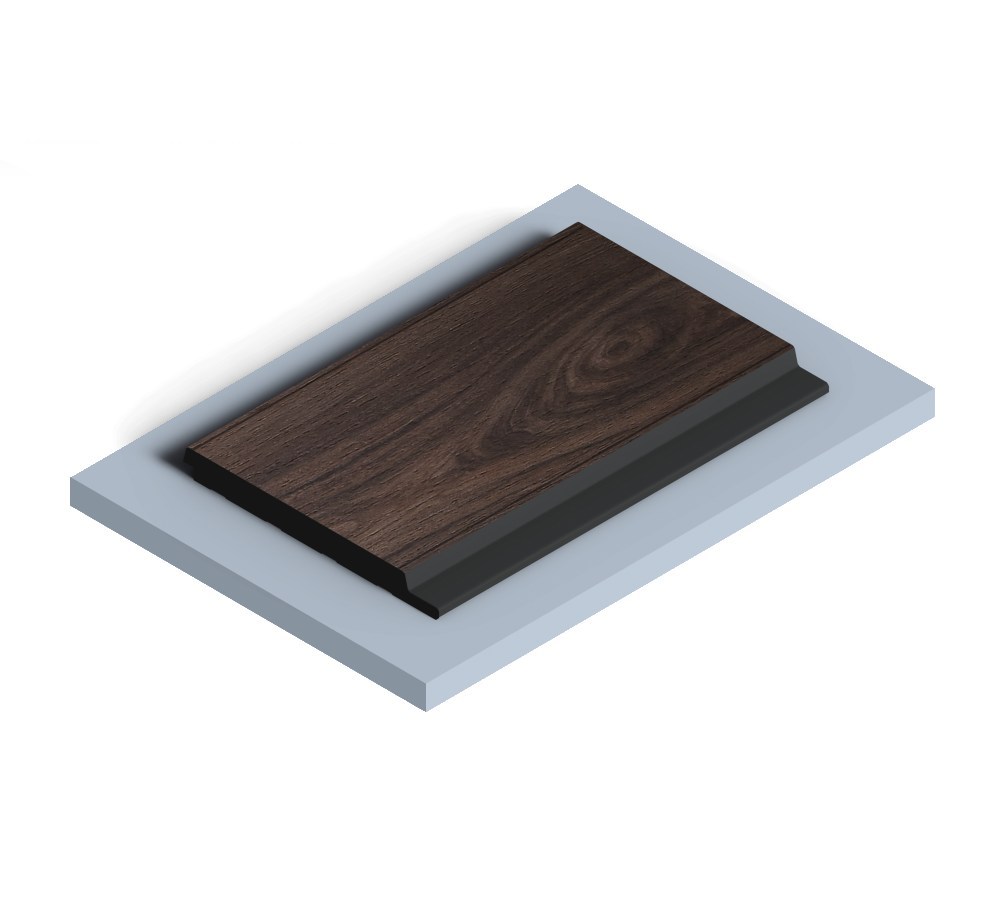 Стеновая панель из полистирола Hiwood LV127 BR395K 2700×120×12