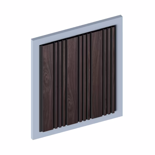 Стеновая панель из полистирола Hiwood LV128 BR395K 2700×120×12