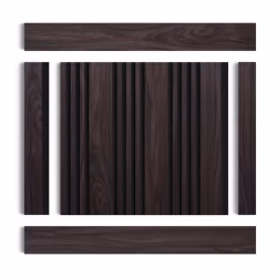 Стеновая панель из полистирола Hiwood LV128 BR395K 2700×120×12