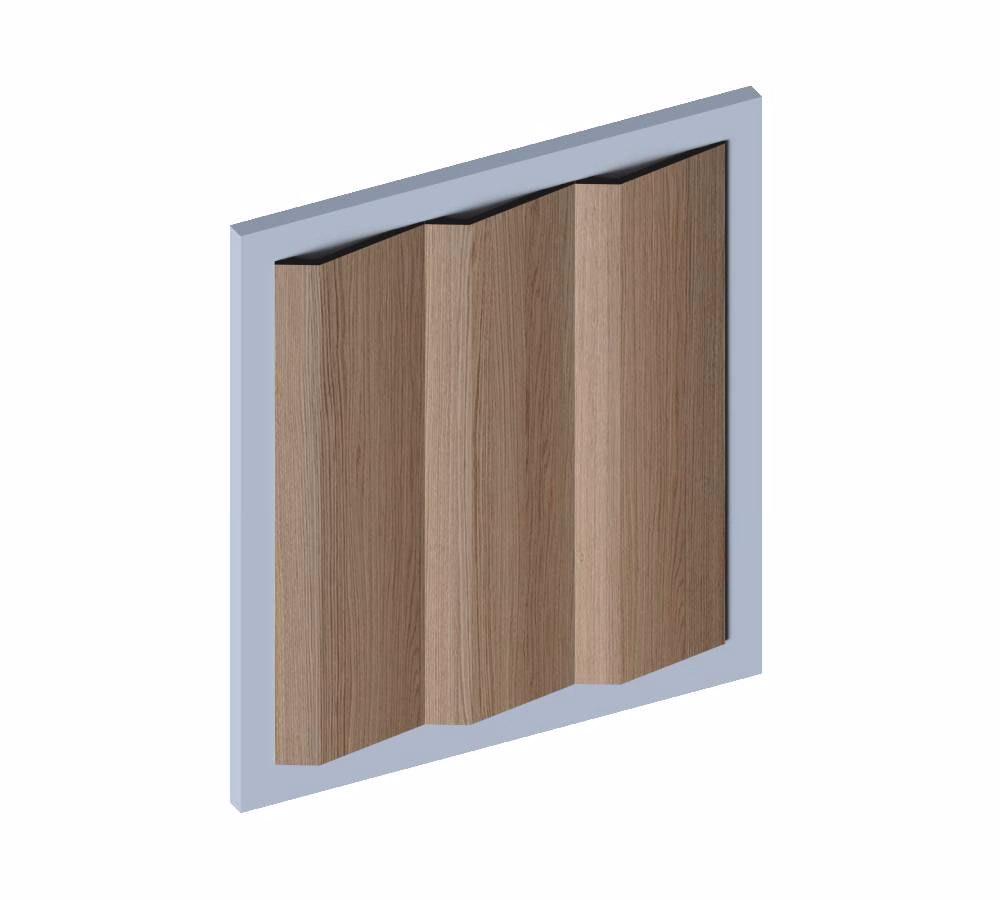 Стеновая панель из полистирола Hiwood LV141 BR417 2700×116×17,5
