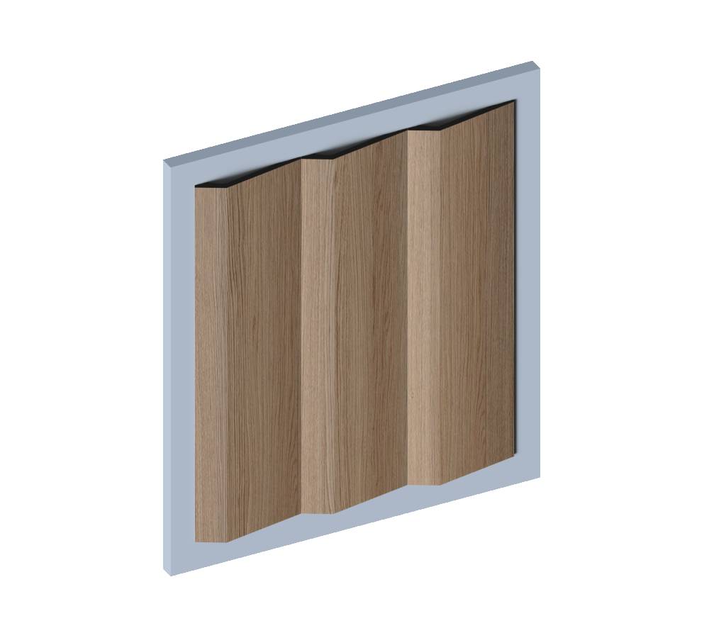 Стеновая панель из полистирола Hiwood LV141 BR417 2700×116×17,5