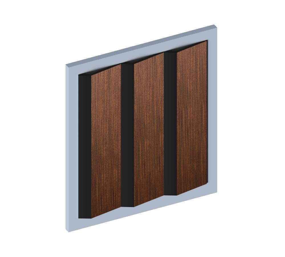 Стеновая панель из полистирола Hiwood LV141 BR396K 2700×116×17,5