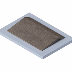 Стеновая панель из полистирола Hiwood LV141 BR490 2700×116×17,5
