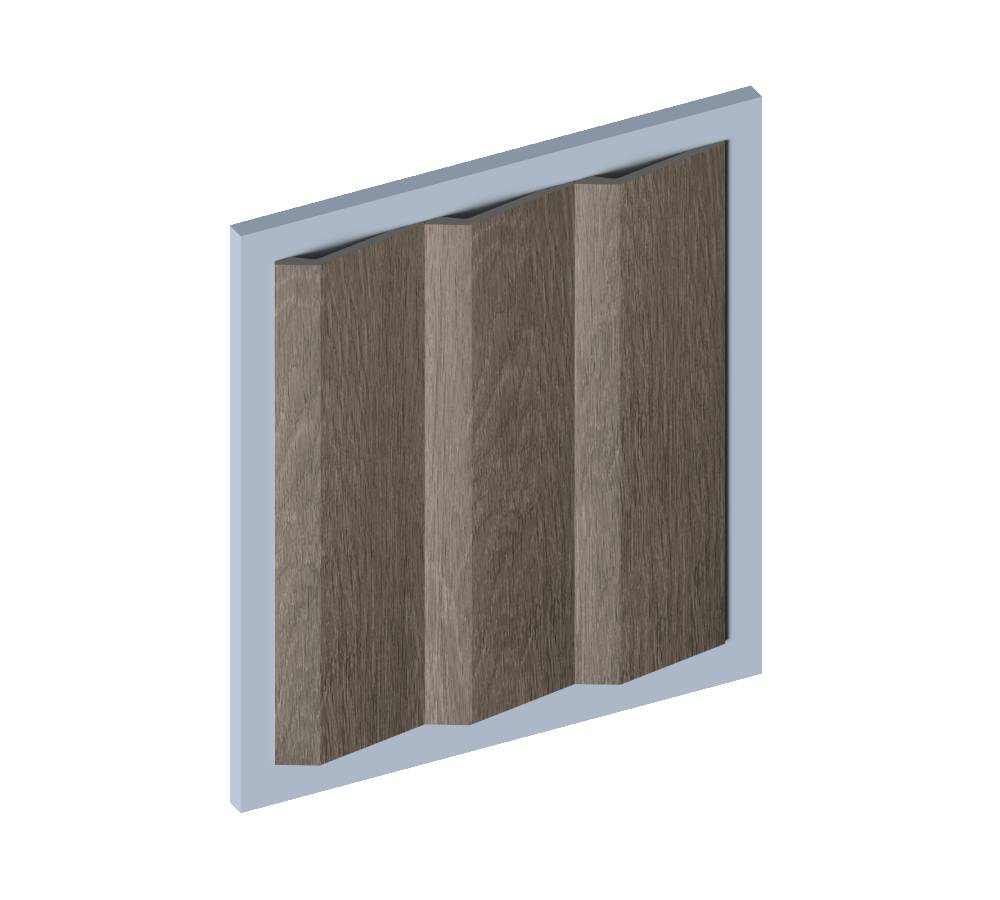 Стеновая панель из полистирола Hiwood LV141 BR490 2700×116×17,5