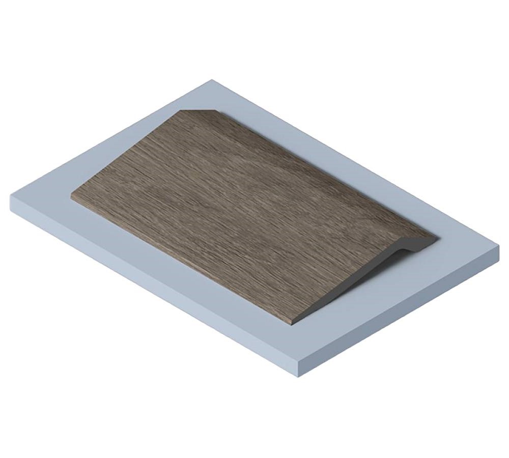 Стеновая панель из полистирола Hiwood LV141 BR490 2700×116×17,5