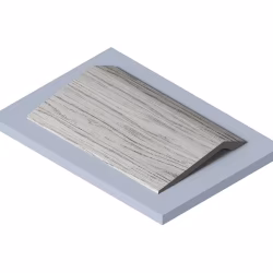 Стеновая панель из полистирола Hiwood LV141 GR24 2700×116×17,5