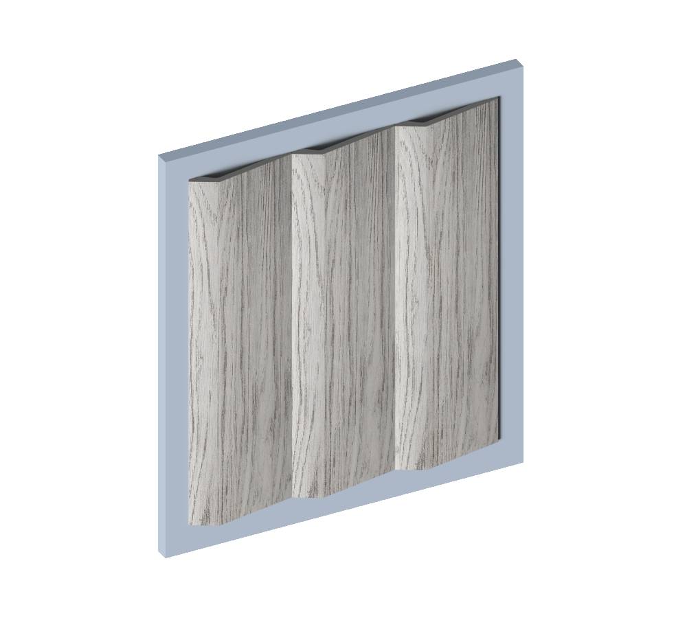 Стеновая панель из полистирола Hiwood LV141 GR24 2700×116×17,5