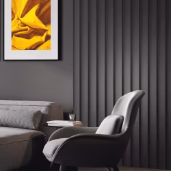Стеновая панель из полистирола Hiwood LV141 BK 2700×116×17,5