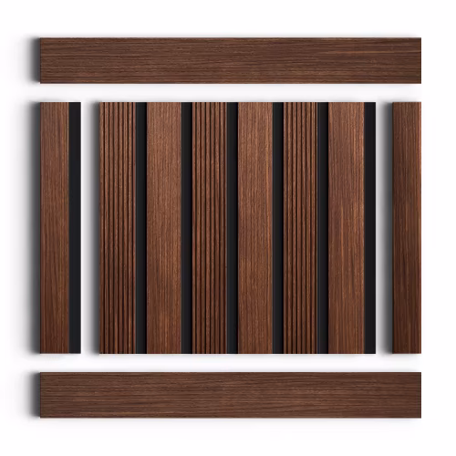 Стеновая панель из полистирола Hiwood LV123 BR396K 2700×120×12