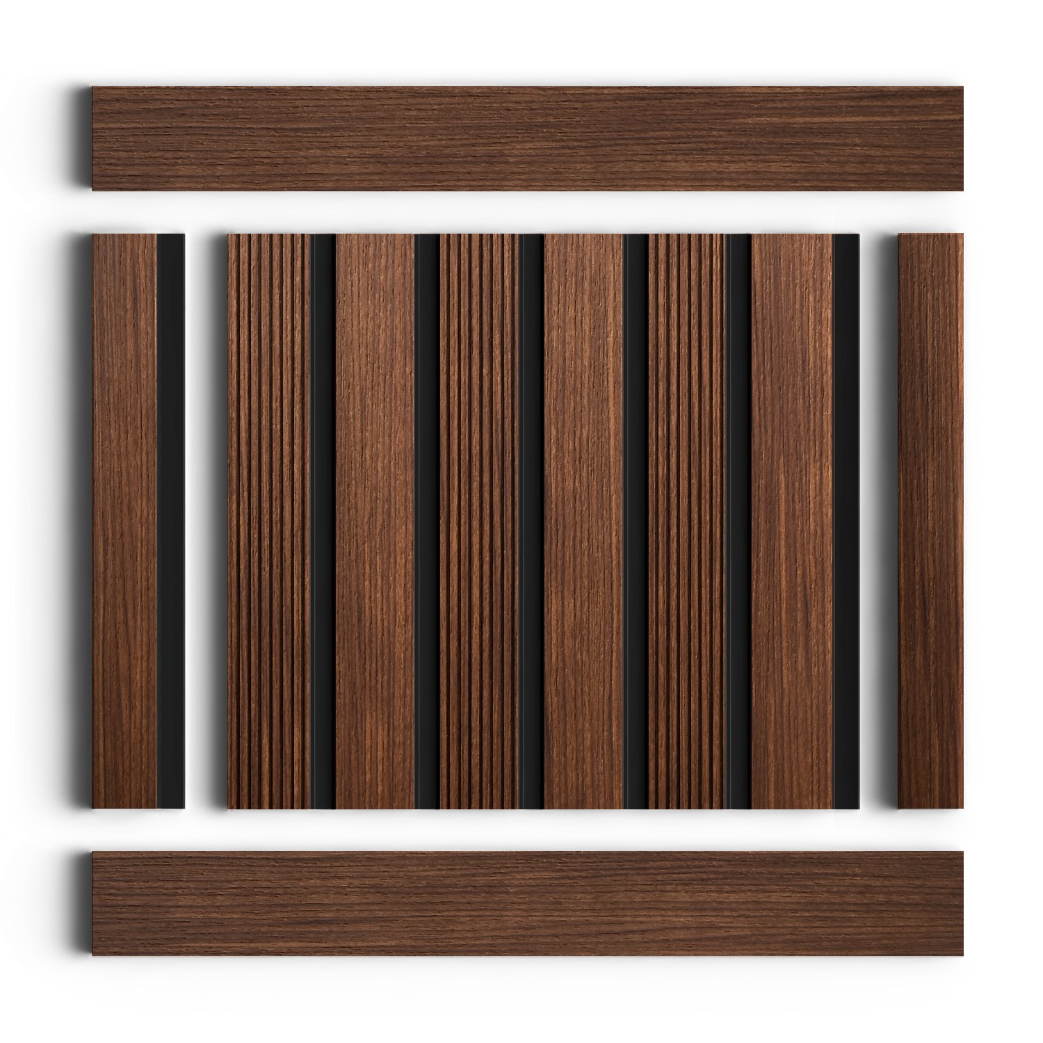 Стеновая панель из полистирола Hiwood LV123 BR396K 2700×120×12