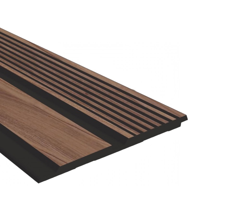 Стеновая панель из полистирола Hiwood LV123 BR396K 2700×120×12