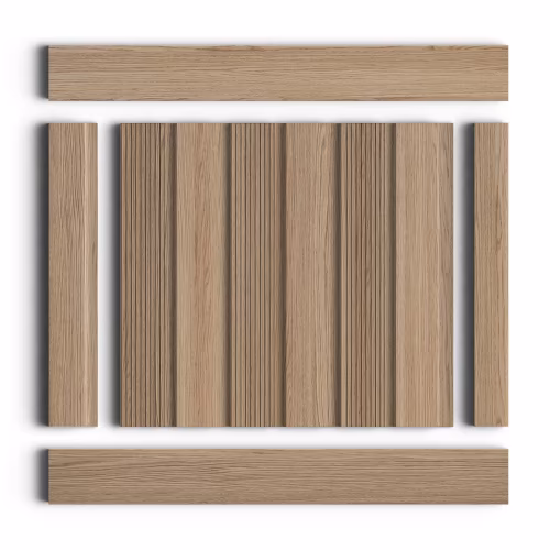 Стеновая панель из полистирола Hiwood LV123 BR417 2700×120×12