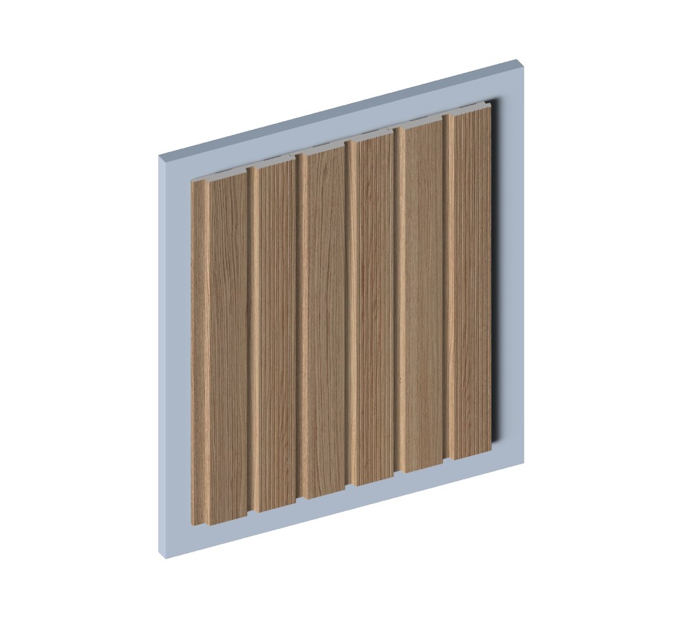 Стеновая панель из полистирола Hiwood LV123 BR417 2700×120×12