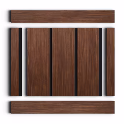 Стеновая панель из полистирола Hiwood LV127 BR396K 2700×120×12