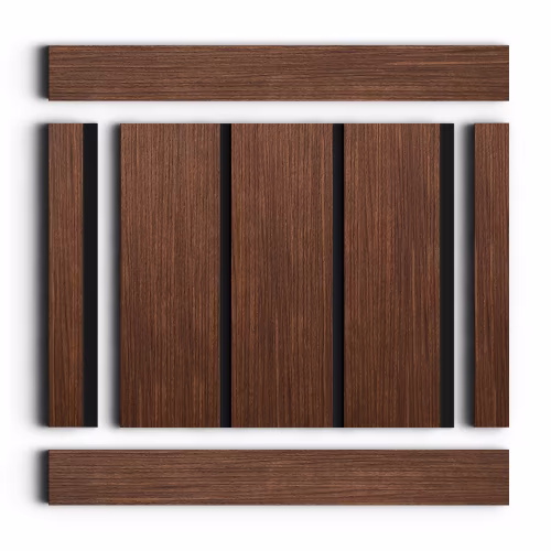 Стеновая панель из полистирола Hiwood LV127 BR396K 2700×120×12