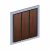 Стеновая панель из полистирола Hiwood LV127 BR396K 2700×120×12
