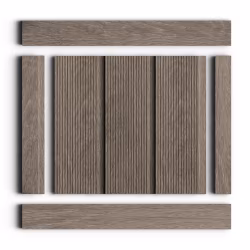 Стеновая панель из полистирола Hiwood LV127L BR490 2700×120×12