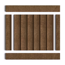 Стеновая панель из полистирола Hiwood LV125 G387 2700×120×12