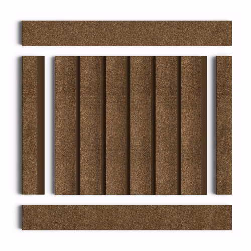 Стеновая панель из полистирола Hiwood LV125 G387 2700×120×12