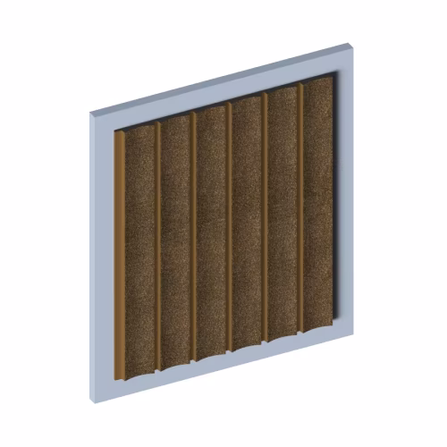 Стеновая панель из полистирола Hiwood LV125 G387 2700×120×12