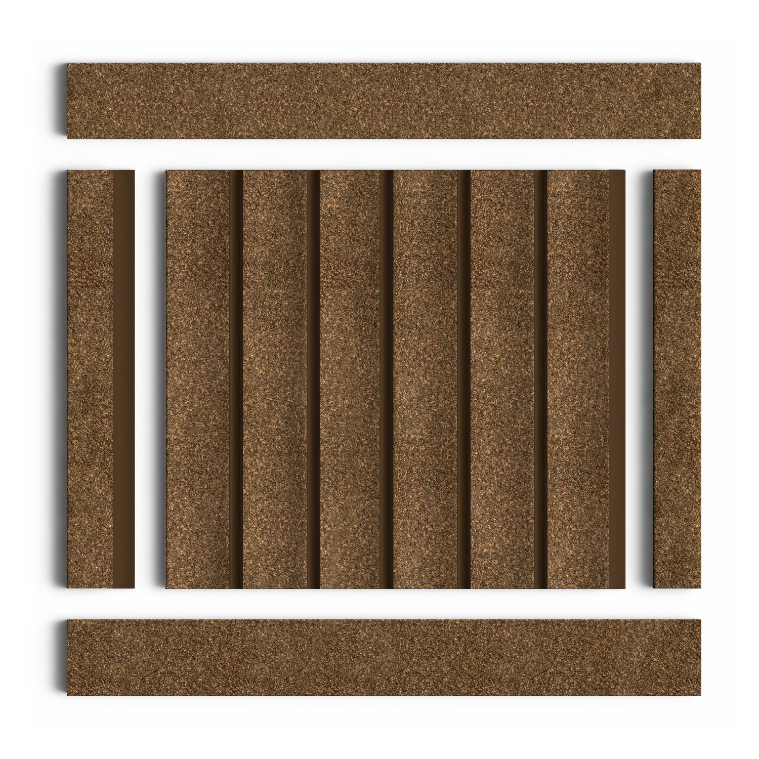 Стеновая панель из полистирола Hiwood LV125 G387 2700×120×12