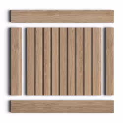 Стеновая панель из полистирола Hiwood LV124 BR417 2700×120×12