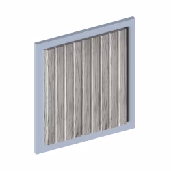 Стеновая панель из полистирола Hiwood LV124 GR24 2700×120×12