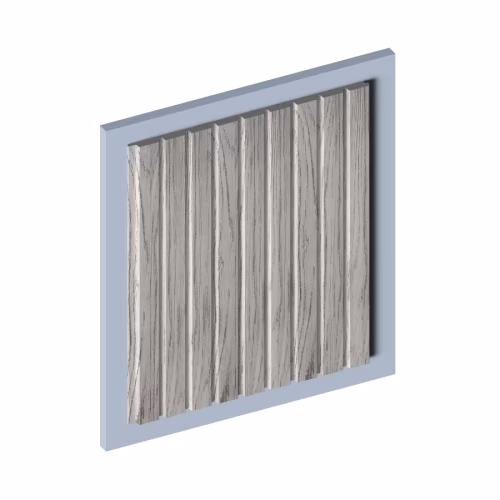 Стеновая панель из полистирола Hiwood LV124 GR24 2700×120×12
