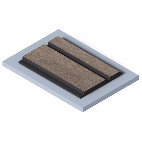 Стеновая панель из полистирола Hiwood LV133 BR490K 2700×120×12