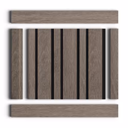 Стеновая панель из полистирола Hiwood LV133 BR490K 2700×120×12