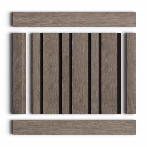 Стеновая панель из полистирола Hiwood LV133 BR490K 2700×120×12