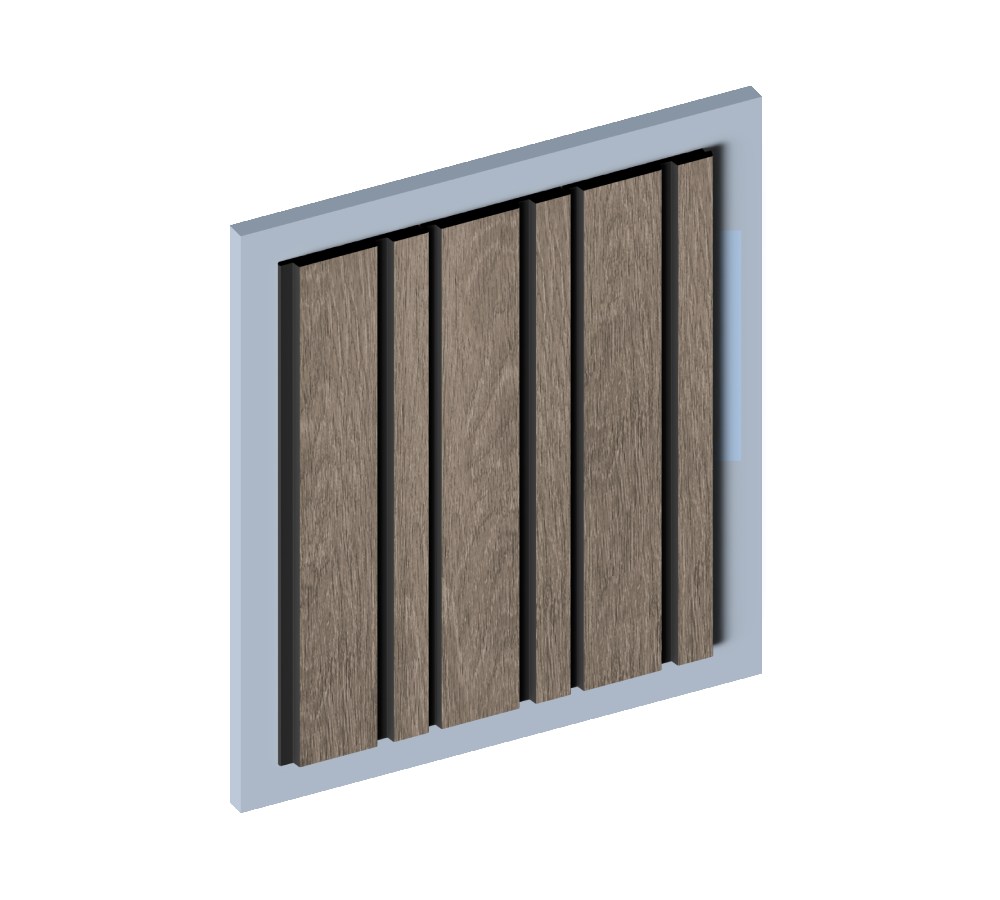 Стеновая панель из полистирола Hiwood LV133 BR490K 2700×120×12