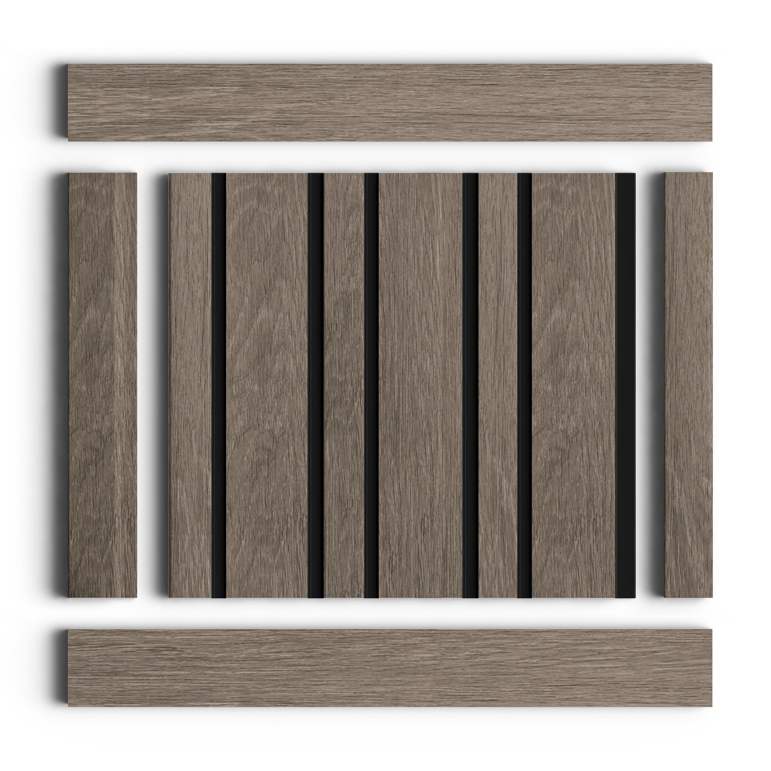 Стеновая панель из полистирола Hiwood LV133 BR490K 2700×120×12