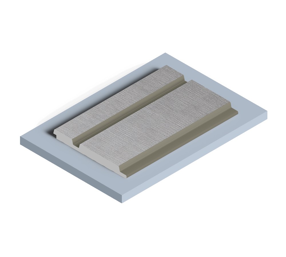 Стеновая панель из полистирола Hiwood LV133 S339S 2700×120×12