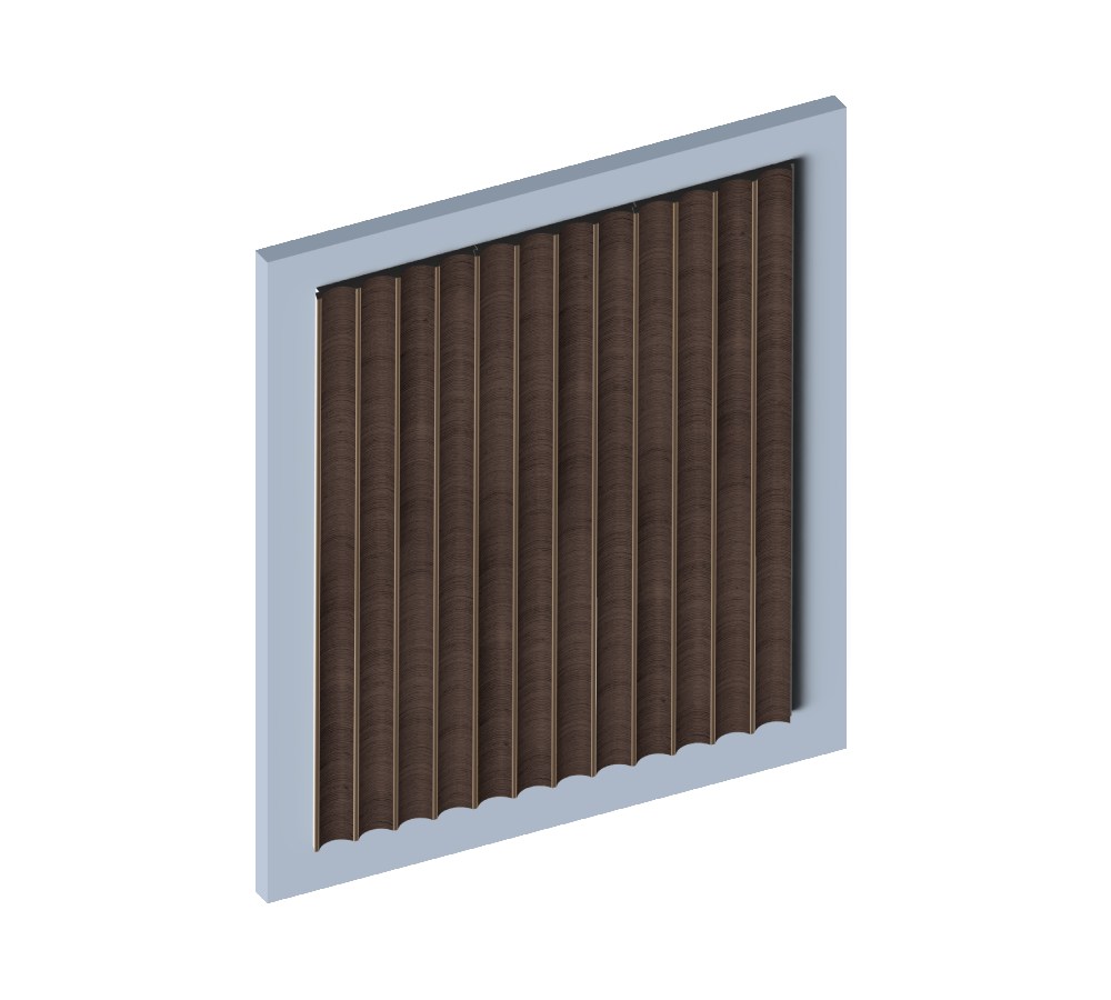 Стеновая панель из полистирола Hiwood LV139 BR354 2700×120×12